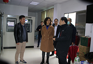 市領(lǐng)導(dǎo)吳曉暉、閆景軍到威華集團(tuán)調(diào)研